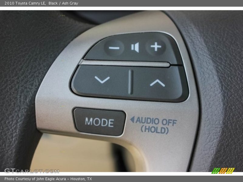 Black / Ash Gray 2010 Toyota Camry LE