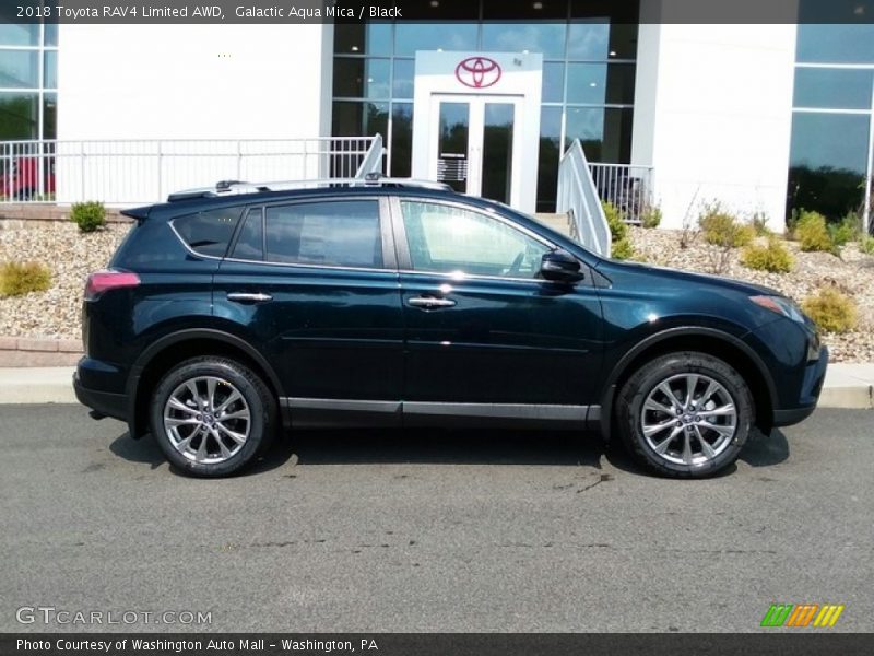  2018 RAV4 Limited AWD Galactic Aqua Mica