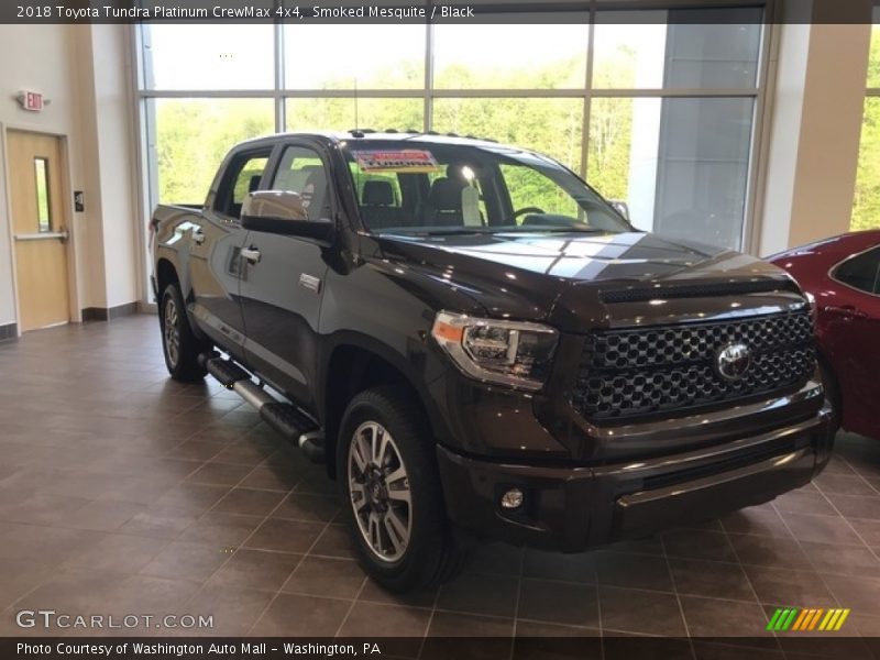 Smoked Mesquite / Black 2018 Toyota Tundra Platinum CrewMax 4x4