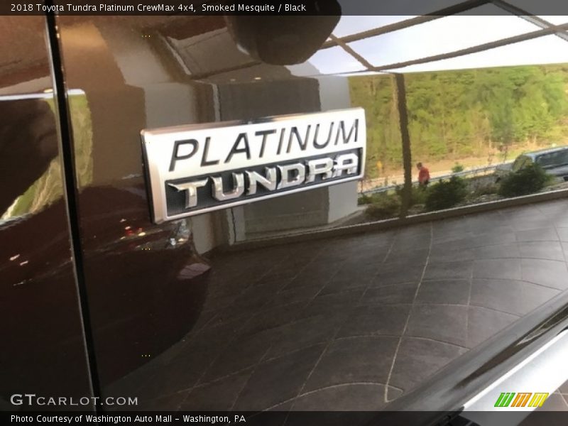 Smoked Mesquite / Black 2018 Toyota Tundra Platinum CrewMax 4x4