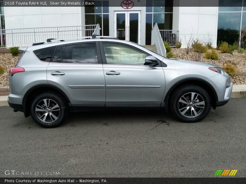  2018 RAV4 XLE Silver Sky Metallic