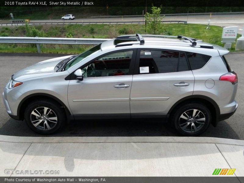  2018 RAV4 XLE Silver Sky Metallic