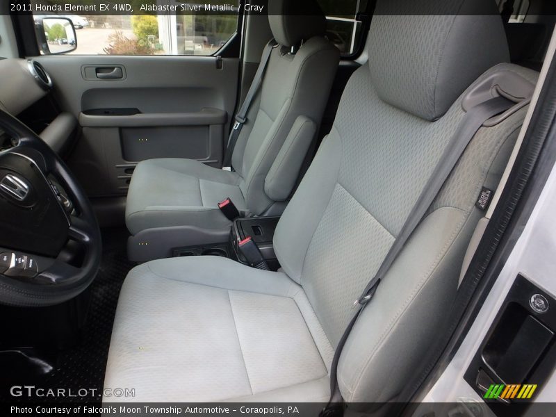 Alabaster Silver Metallic / Gray 2011 Honda Element EX 4WD