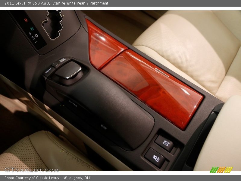Starfire White Pearl / Parchment 2011 Lexus RX 350 AWD