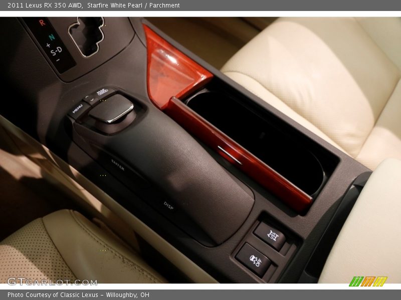 Starfire White Pearl / Parchment 2011 Lexus RX 350 AWD