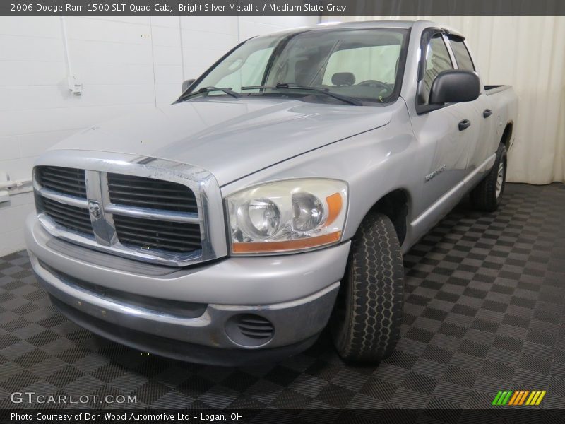 Bright Silver Metallic / Medium Slate Gray 2006 Dodge Ram 1500 SLT Quad Cab