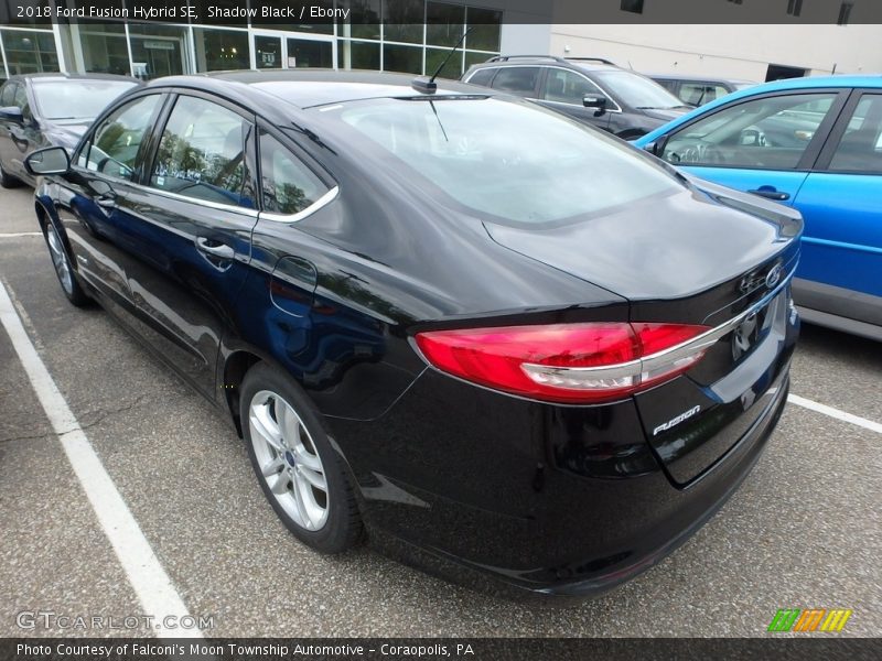 Shadow Black / Ebony 2018 Ford Fusion Hybrid SE
