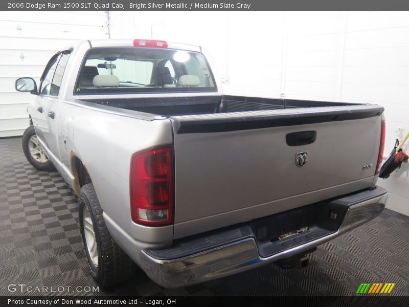 Bright Silver Metallic / Medium Slate Gray 2006 Dodge Ram 1500 SLT Quad Cab