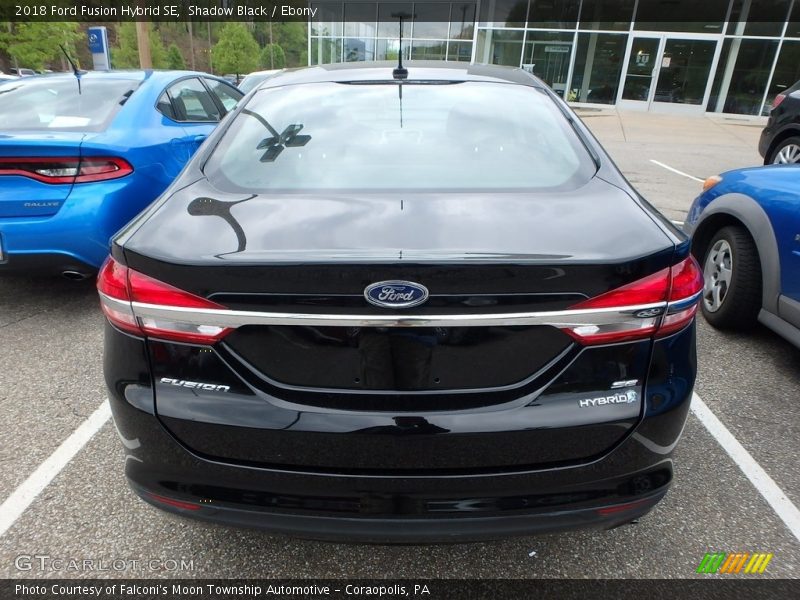 Shadow Black / Ebony 2018 Ford Fusion Hybrid SE