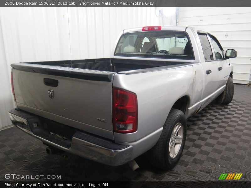 Bright Silver Metallic / Medium Slate Gray 2006 Dodge Ram 1500 SLT Quad Cab