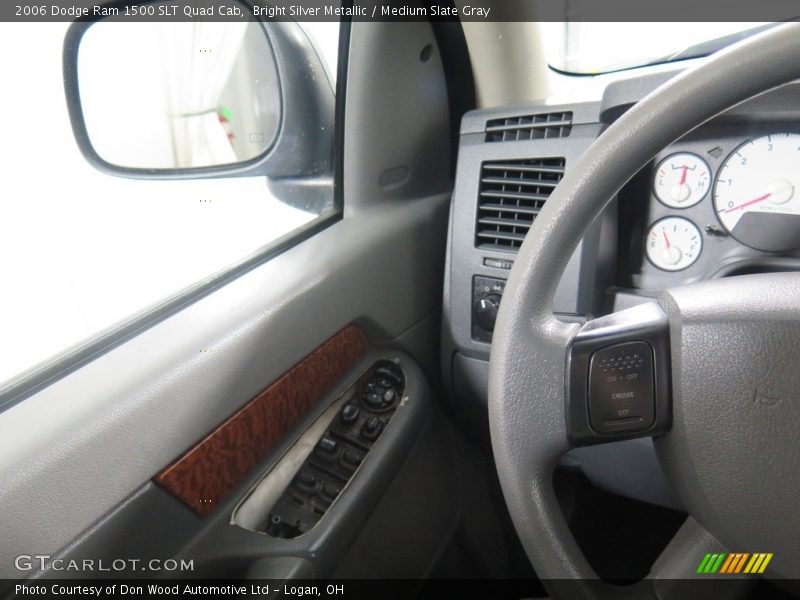Bright Silver Metallic / Medium Slate Gray 2006 Dodge Ram 1500 SLT Quad Cab