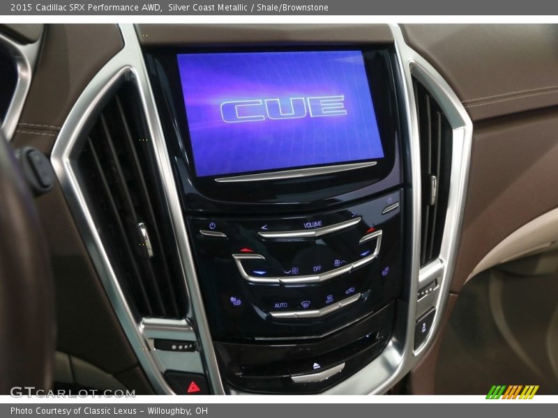Silver Coast Metallic / Shale/Brownstone 2015 Cadillac SRX Performance AWD