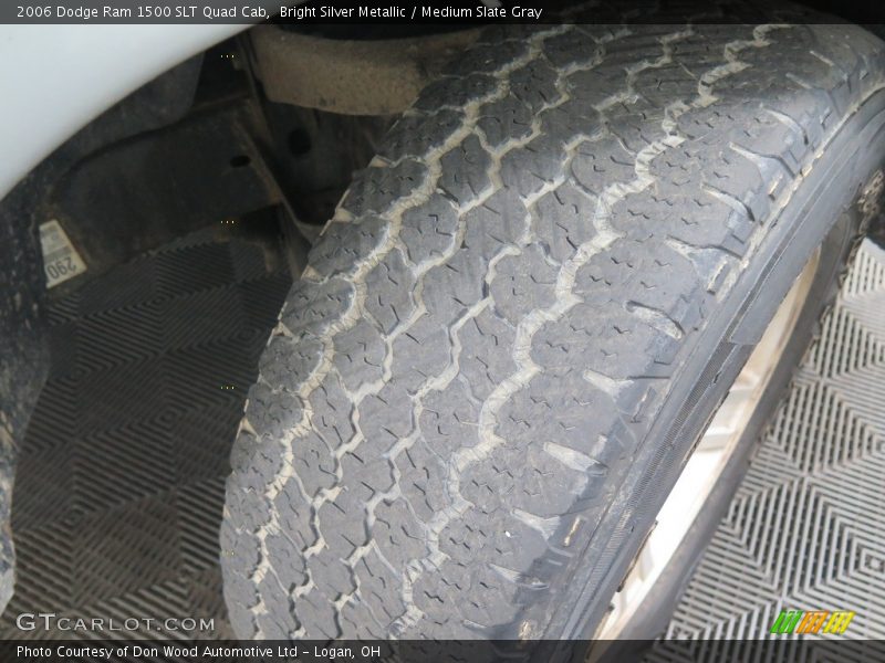 Bright Silver Metallic / Medium Slate Gray 2006 Dodge Ram 1500 SLT Quad Cab