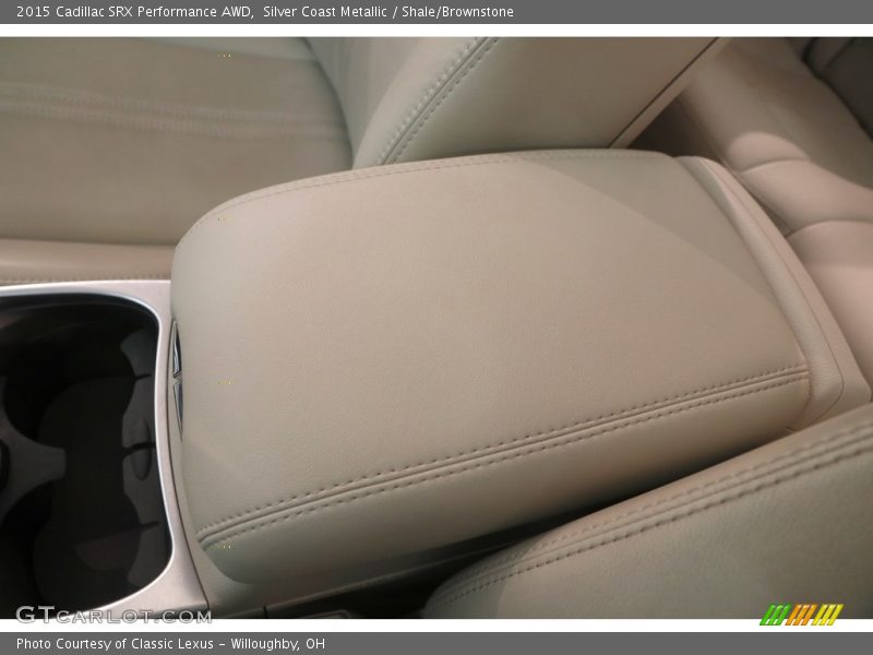 Silver Coast Metallic / Shale/Brownstone 2015 Cadillac SRX Performance AWD