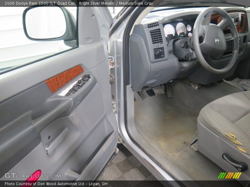 Bright Silver Metallic / Medium Slate Gray 2006 Dodge Ram 1500 SLT Quad Cab