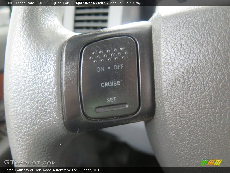 Bright Silver Metallic / Medium Slate Gray 2006 Dodge Ram 1500 SLT Quad Cab