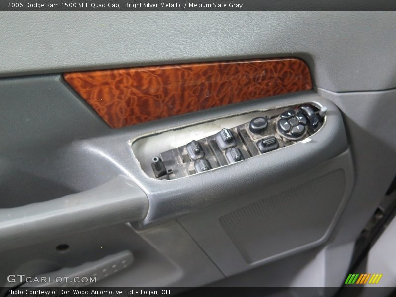 Bright Silver Metallic / Medium Slate Gray 2006 Dodge Ram 1500 SLT Quad Cab