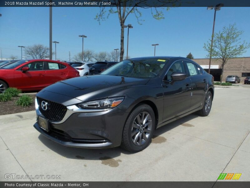 Front 3/4 View of 2018 Mazda6 Sport