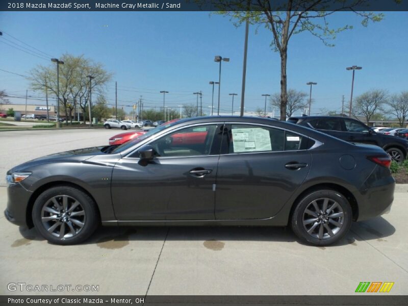  2018 Mazda6 Sport Machine Gray Metallic