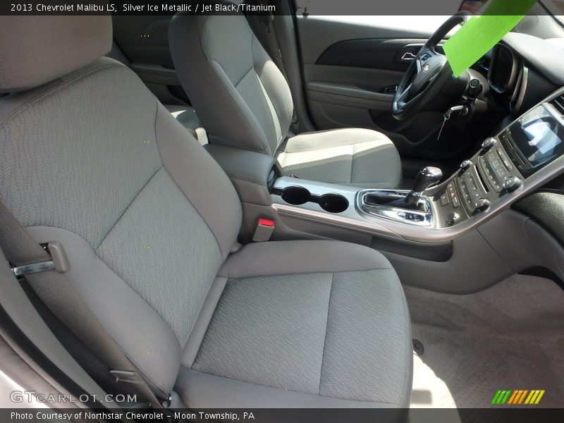 Silver Ice Metallic / Jet Black/Titanium 2013 Chevrolet Malibu LS