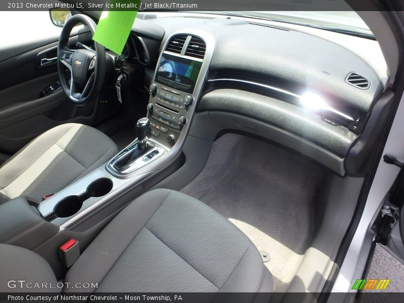 Silver Ice Metallic / Jet Black/Titanium 2013 Chevrolet Malibu LS