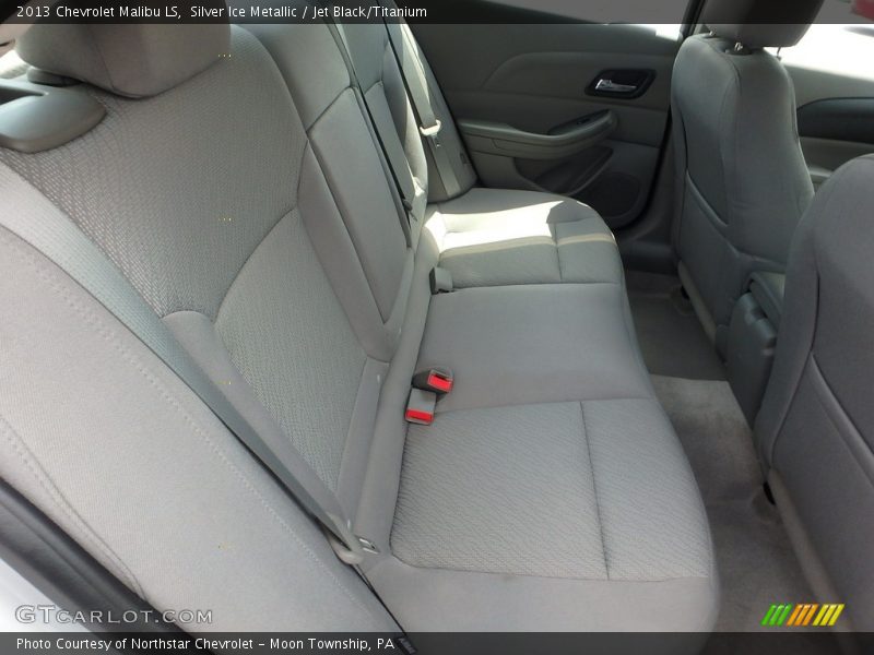 Silver Ice Metallic / Jet Black/Titanium 2013 Chevrolet Malibu LS