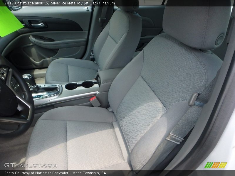 Silver Ice Metallic / Jet Black/Titanium 2013 Chevrolet Malibu LS