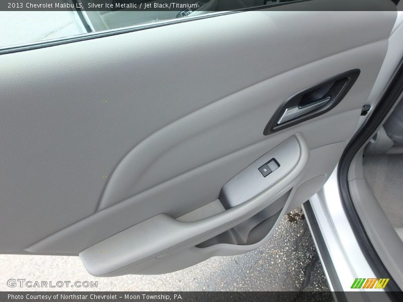 Silver Ice Metallic / Jet Black/Titanium 2013 Chevrolet Malibu LS