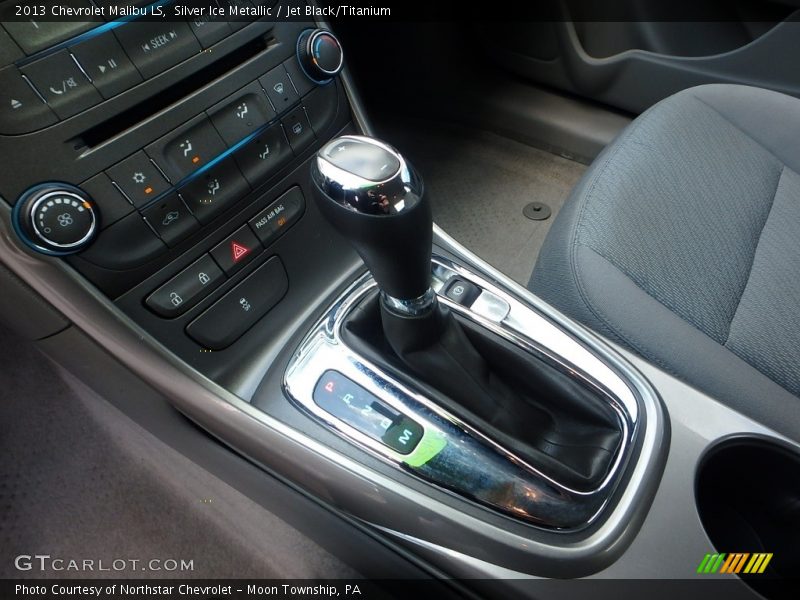 Silver Ice Metallic / Jet Black/Titanium 2013 Chevrolet Malibu LS