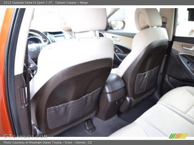 Canyon Copper / Beige 2013 Hyundai Santa Fe Sport 2.0T