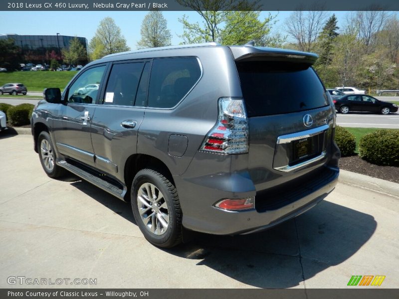 Nebula Gray Pearl / Black 2018 Lexus GX 460 Luxury