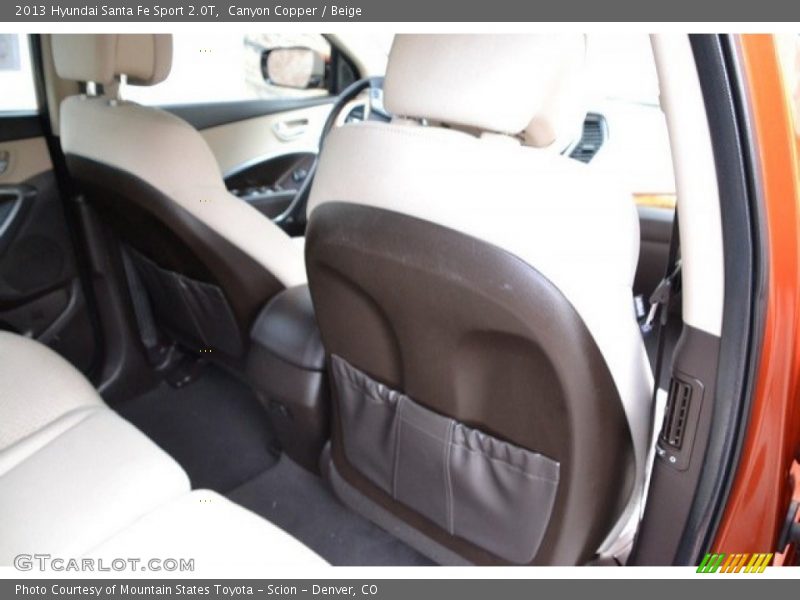 Canyon Copper / Beige 2013 Hyundai Santa Fe Sport 2.0T