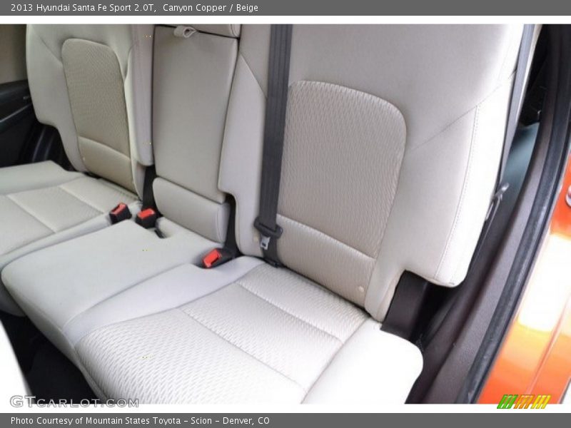 Canyon Copper / Beige 2013 Hyundai Santa Fe Sport 2.0T