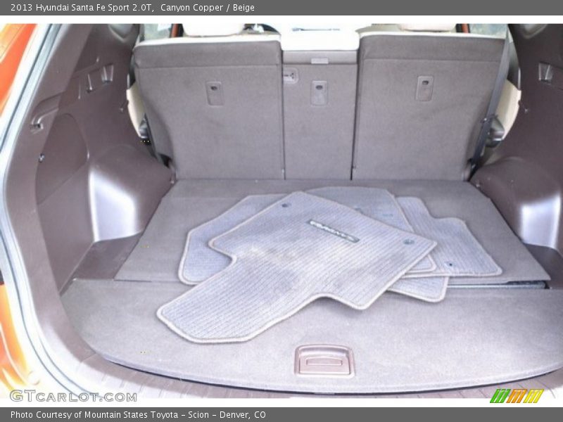 Canyon Copper / Beige 2013 Hyundai Santa Fe Sport 2.0T