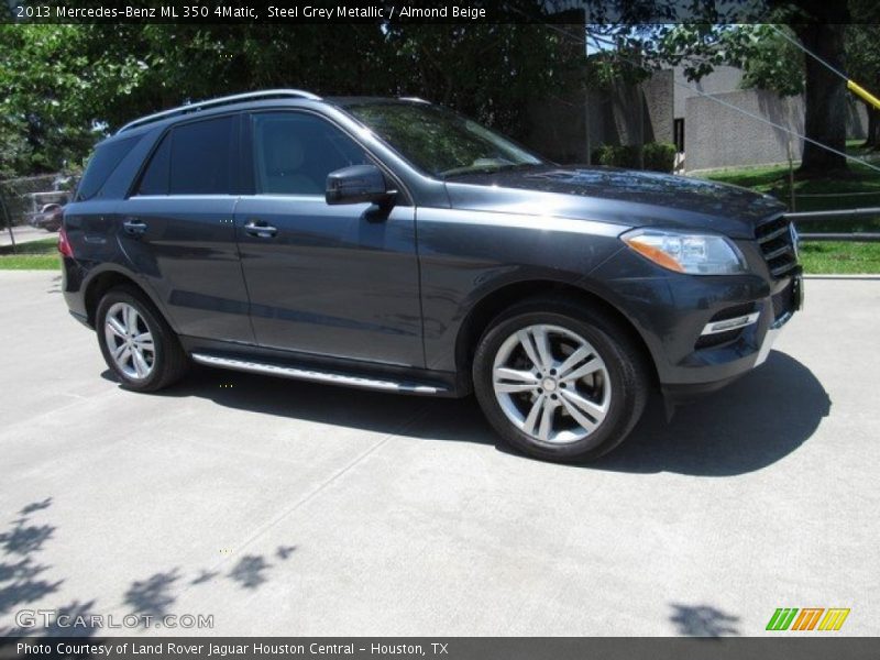 Steel Grey Metallic / Almond Beige 2013 Mercedes-Benz ML 350 4Matic