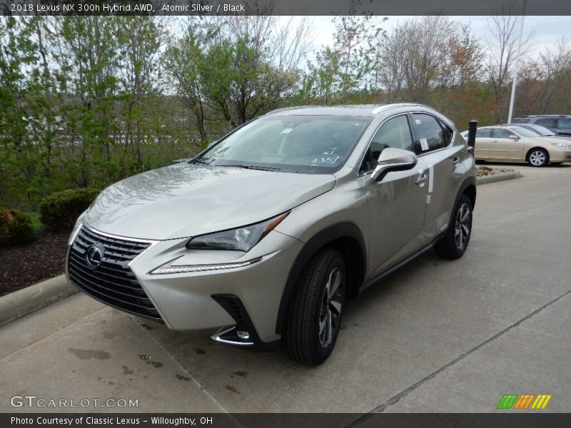 Front 3/4 View of 2018 NX 300h Hybrid AWD