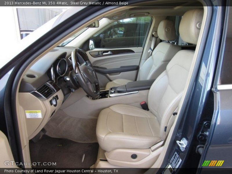 Steel Grey Metallic / Almond Beige 2013 Mercedes-Benz ML 350 4Matic