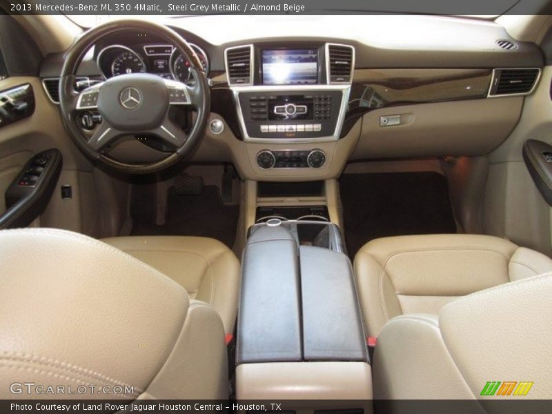 Steel Grey Metallic / Almond Beige 2013 Mercedes-Benz ML 350 4Matic