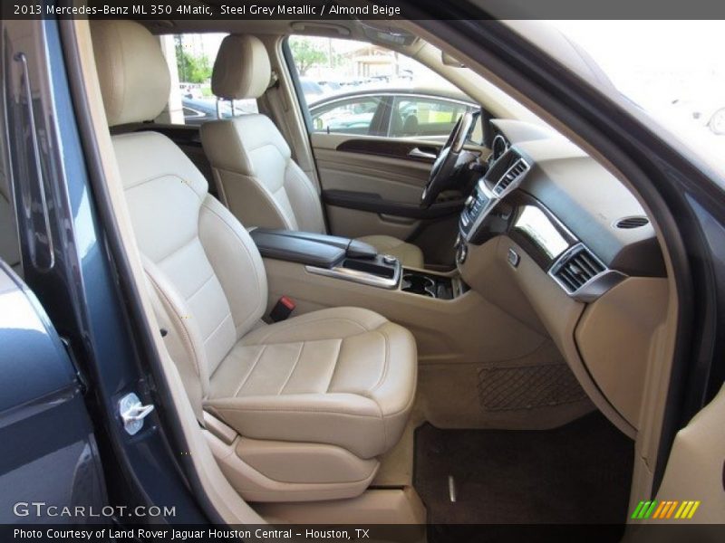 Steel Grey Metallic / Almond Beige 2013 Mercedes-Benz ML 350 4Matic