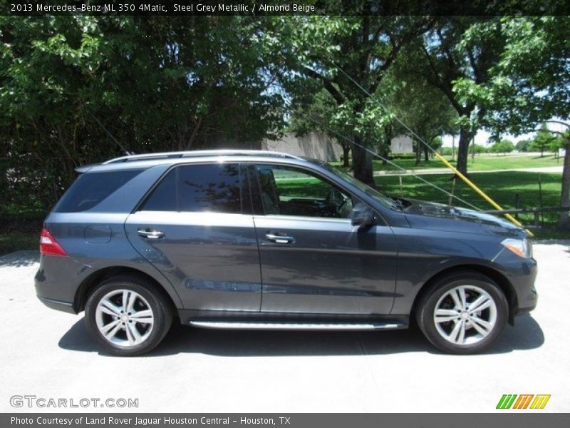 Steel Grey Metallic / Almond Beige 2013 Mercedes-Benz ML 350 4Matic