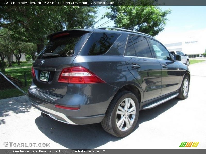Steel Grey Metallic / Almond Beige 2013 Mercedes-Benz ML 350 4Matic
