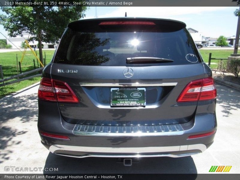 Steel Grey Metallic / Almond Beige 2013 Mercedes-Benz ML 350 4Matic