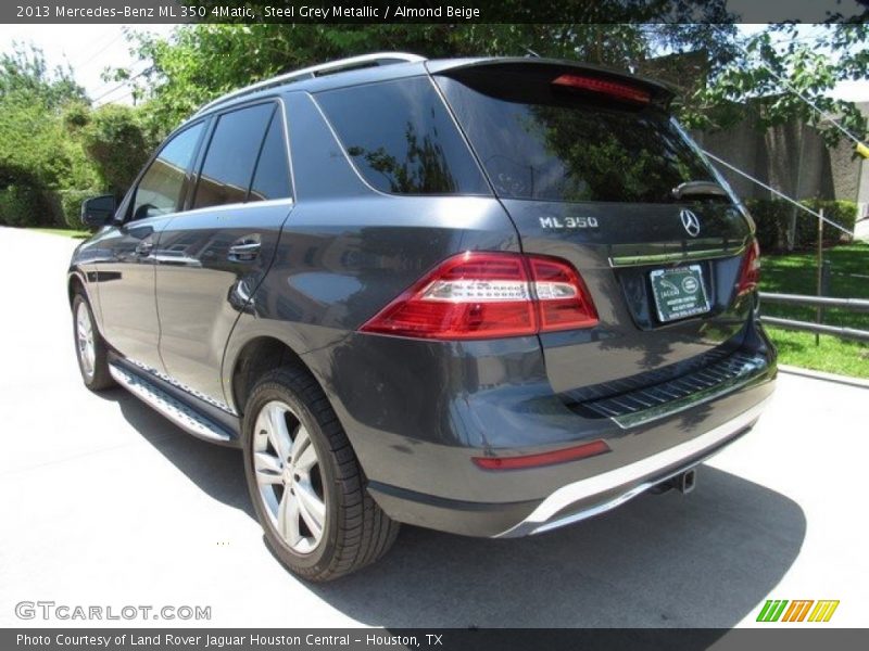 Steel Grey Metallic / Almond Beige 2013 Mercedes-Benz ML 350 4Matic