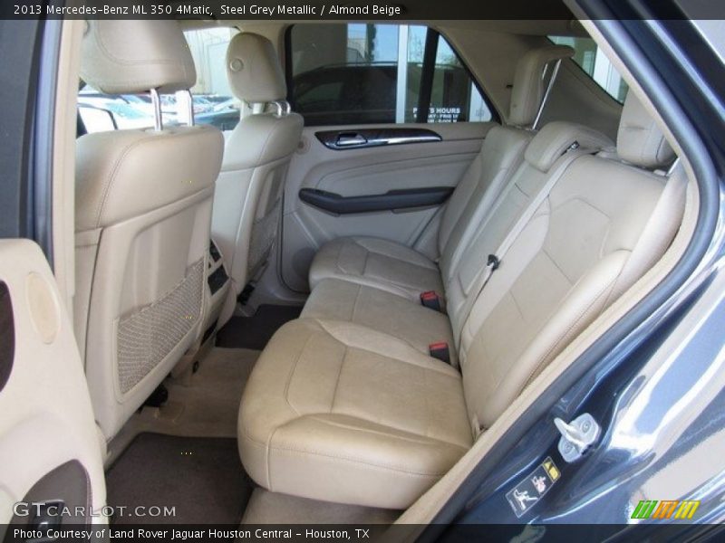 Steel Grey Metallic / Almond Beige 2013 Mercedes-Benz ML 350 4Matic