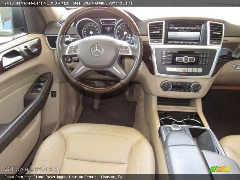 Steel Grey Metallic / Almond Beige 2013 Mercedes-Benz ML 350 4Matic
