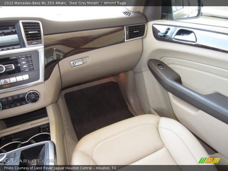 Steel Grey Metallic / Almond Beige 2013 Mercedes-Benz ML 350 4Matic