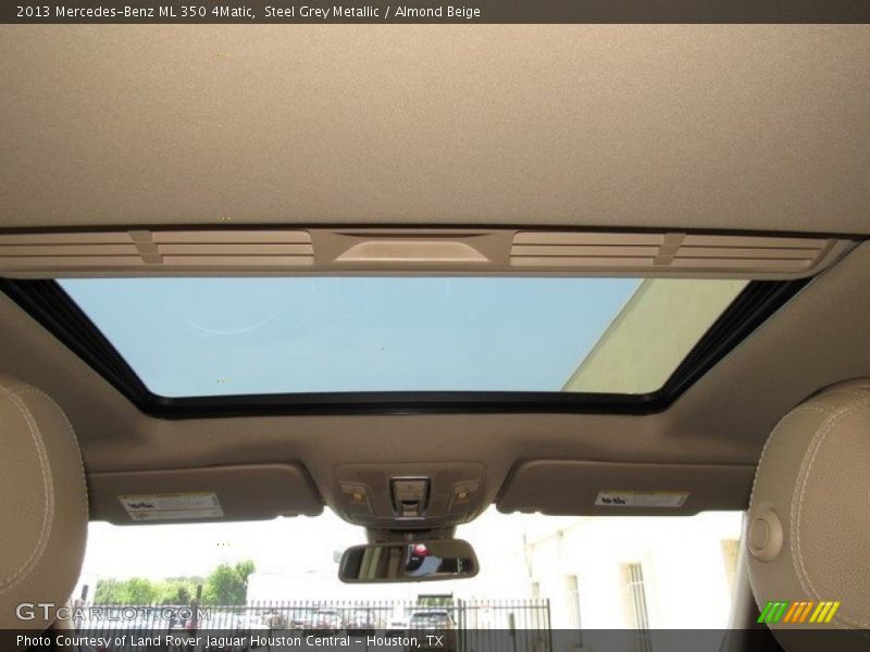 Steel Grey Metallic / Almond Beige 2013 Mercedes-Benz ML 350 4Matic