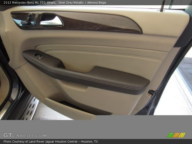 Steel Grey Metallic / Almond Beige 2013 Mercedes-Benz ML 350 4Matic