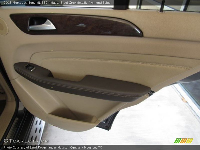 Steel Grey Metallic / Almond Beige 2013 Mercedes-Benz ML 350 4Matic