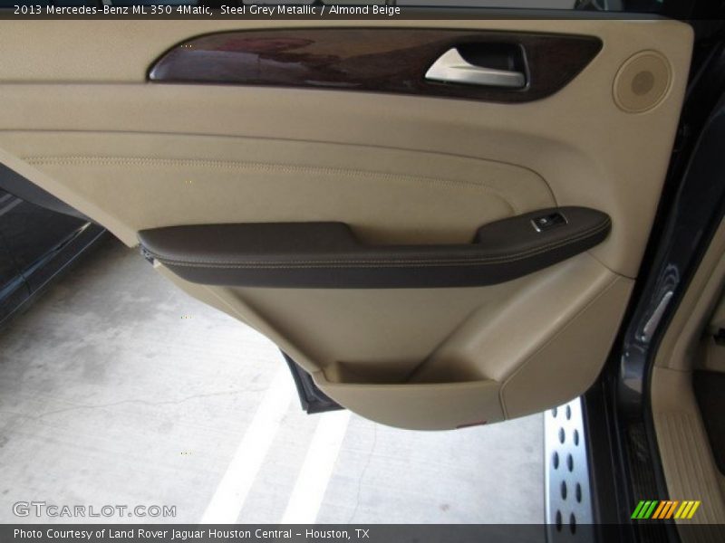Steel Grey Metallic / Almond Beige 2013 Mercedes-Benz ML 350 4Matic